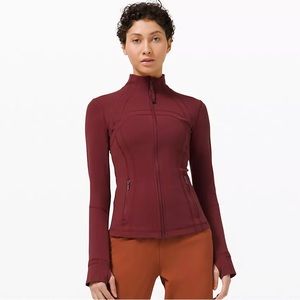 lulu lemon define jacket (red merlot)